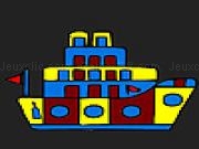 Jouer à Weird little ship coloring