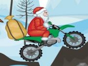 Jouer à Santa on motorbike