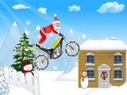 Jouer &agrave; Santa claus bike