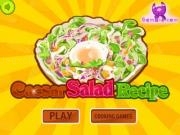 Jouer à Caesar salad recipe
