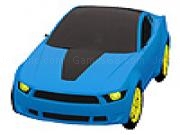 Jouer à Blue city car coloring