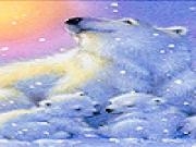 Jouer &agrave; Christmas bears slide puzzle