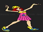 Jouer &agrave; Cute waitress girl coloring