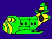 Jouer à Big cargo plane coloring