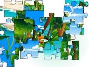 Jouer &agrave; Tropical animated puzzle