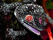 Jouer à Black jungle gecko slide puzzle