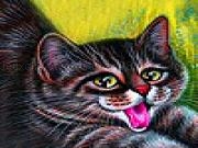 Jouer à Little perky kitty puzzle