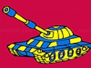 Jouer à Modern military tank car coloring