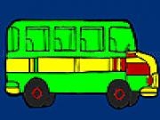 Jouer à Big city bus coloring