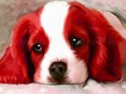 Jouer à Little red puppy puzzle
