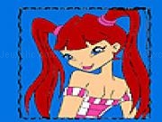 Jouer à Red haired girl in frame coloring