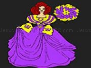 Jouer à Purple dress girl coloring