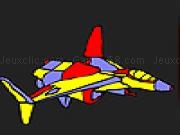 Jouer &agrave; Weird space aircraft coloring