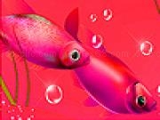Jouer à Red deep fishes slide puzzle