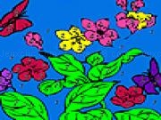 Jouer à Hungry butterflies coloring