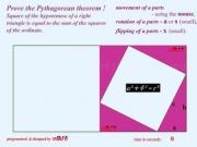 Jouer à The pythagorean theorem.