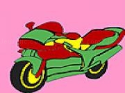 Jouer à Big skewed motorcycle coloring