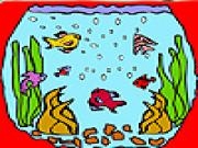 Jouer à Mini aquarium fishes coloring