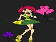 Jouer &agrave; Night party girl coloring