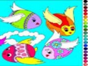 Jouer à Painting eggs 2 - rossy coloring games