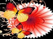 Jouer à Umbrella and butterflies slide puzzle