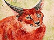 Jouer à Orange tired bobcat puzzle
