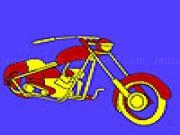 Jouer à Hot road motorbike coloring