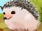 Jouer &agrave; Cute hedgehog