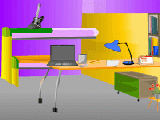 Jouer à New color room escape