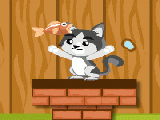 Jouer à Cat food throw