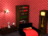 Jouer &agrave; Red library room escape