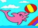 Jouer à Cute dolphin coloring