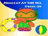 Jouer à Mimicat at the sea dress-up