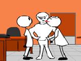 Jouer à Stickman and gf office