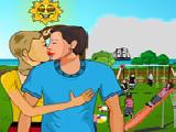 Jouer à Kindergarten kissing