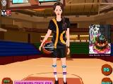 Jouer à Alesia basketball player
