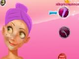 Jouer à Princess rapunzel facial makeover