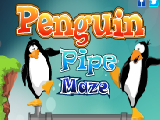 Jouer à Penguin pipe maze