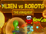 Jouer à Alien vs robots