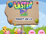 Jouer à Easter egg memory match