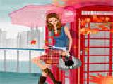Jouer à Waiting phone girl dressup