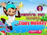 Jouer à Peppys pet caring - zippy monkey