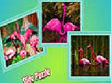 Jouer à Pink flamingos in zoo puzzle