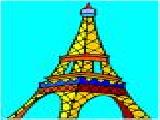 Jouer à Eiffel tower coloring