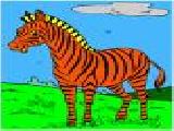 Jouer à Zebra coloring