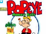 Jouer à Popeye memory balls