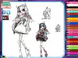 Jouer à Monster high ghouls coloring