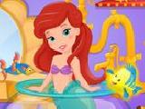 Jouer à Ariel baby shower