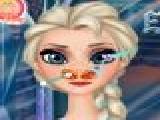 Jouer à Elsa nose doctor
