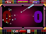 Jouer à Multiplayer straight billiard